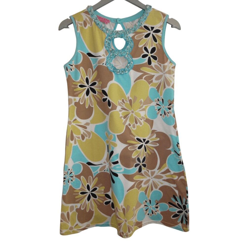 Joyous &‎ Free Flower Embellished Dress M